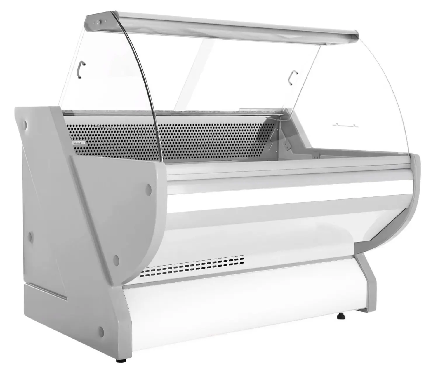 Холодильная витрина для магазина GGM Gastro KRM151N (White) - 2