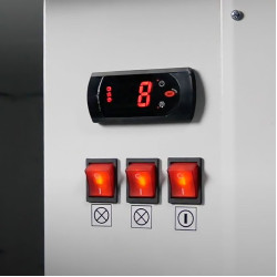 Холодильная витрина для магазина GGM Gastro KRM151N (White) Thumb