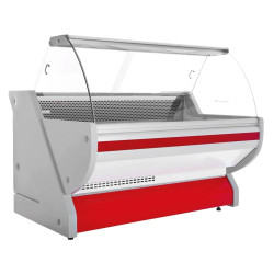 Холодильная витрина для магазина GGM Gastro KRM201N-R (Red) Thumb