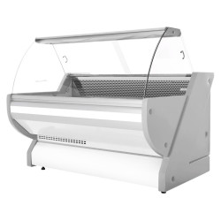 Холодильная витрина для магазина GGM Gastro KRM201N (White) Thumb
