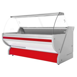 Холодильная витрина для магазина GGM Gastro KRM251N-R (Red) Thumb