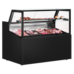 Vitrina frigorifica pentru magazin GGM Gastro KTBL139 (Black)