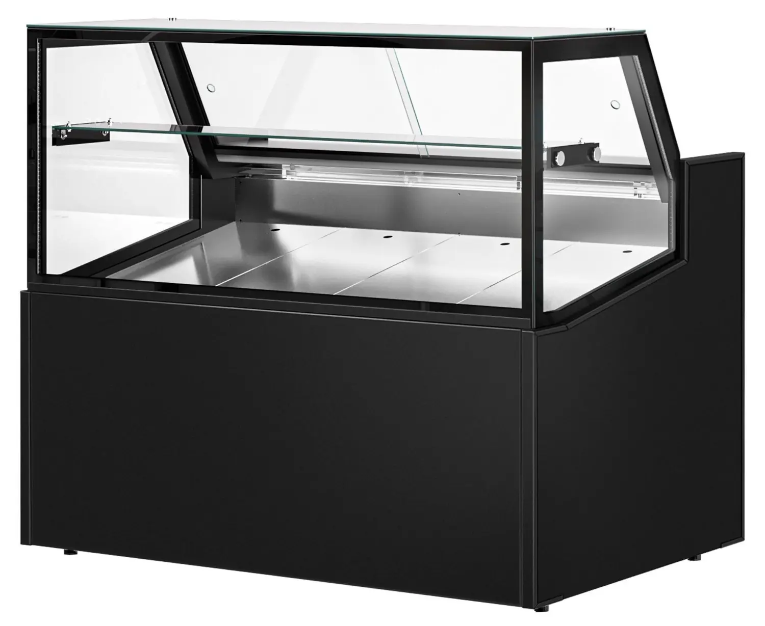 Vitrina frigorifica pentru magazin GGM Gastro KTBL139 (Black) - 4