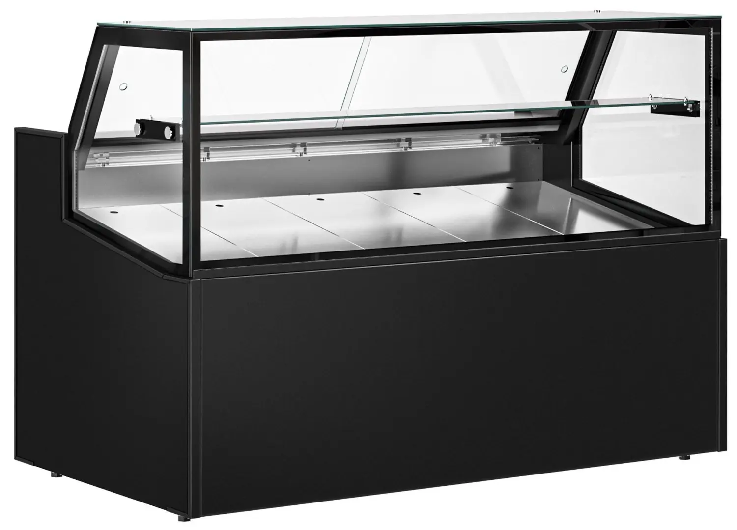 Vitrina frigorifica pentru magazin GGM Gastro KTBL159 (Black) - 2