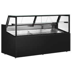 Vitrina frigorifica pentru magazin GGM Gastro KTBL199 (Black) Thumb