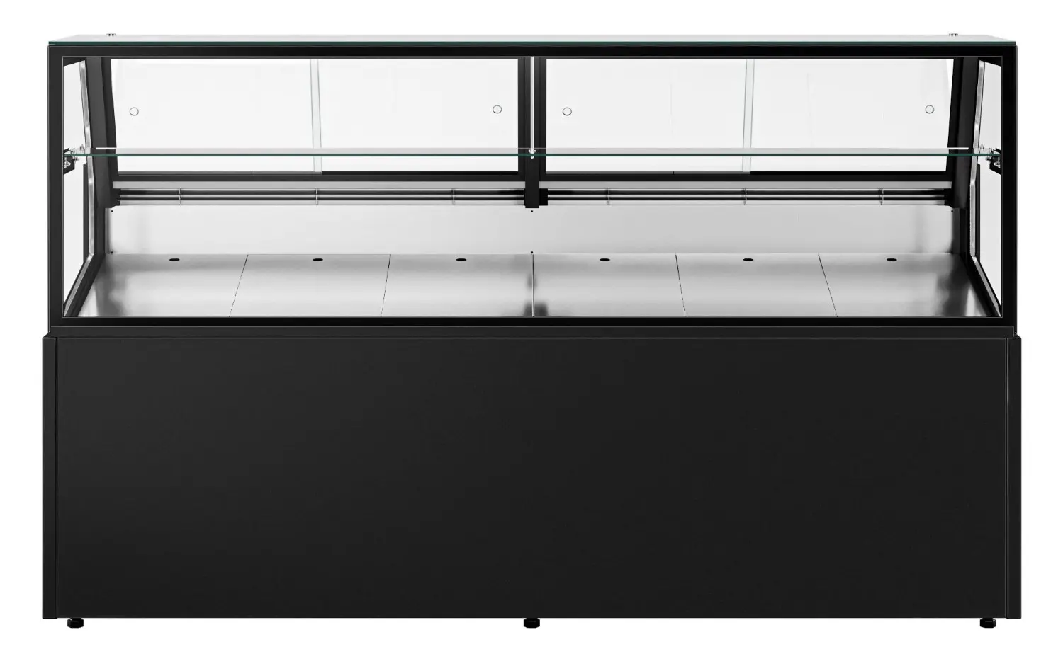 Vitrina frigorifica pentru magazin GGM Gastro KTBL199 (Black) - 3