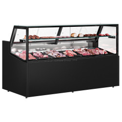 Vitrina frigorifica pentru magazin GGM Gastro KTBL199 (Black)
