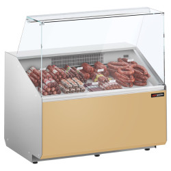 Холодильная витрина для магазина GGM Gastro KTJI109E-BG (Beige)