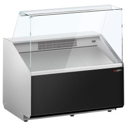 Vitrina frigorifica pentru magazin GGM Gastro KTJI109E (Black) Thumb