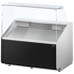 Vitrina frigorifica pentru magazin GGM Gastro KTJI109E (Black) Thumb