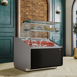 Vitrina frigorifica pentru magazin GGM Gastro KTJI109E (Black) Thumb