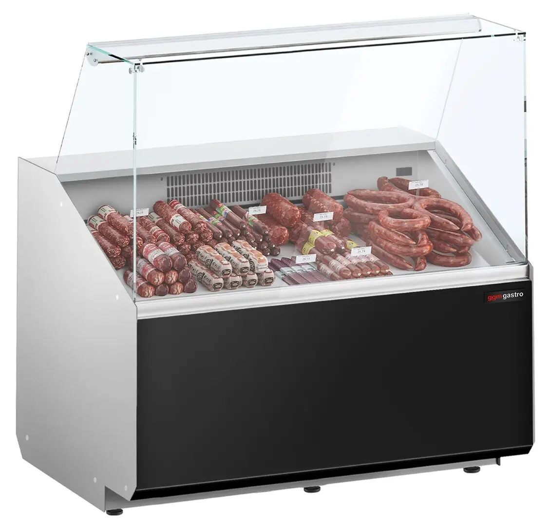 Vitrina frigorifica pentru magazin GGM Gastro KTJI109E (Black)