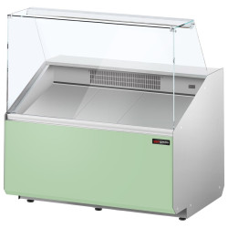 Vitrina frigorifica pentru magazin GGM Gastro KTJI109E-G (Green) Thumb
