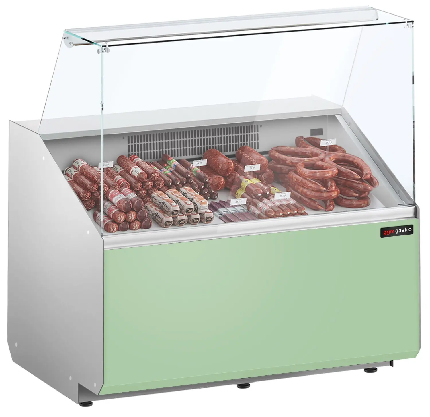 Vitrina frigorifica pentru magazin GGM Gastro KTJI109E-G (Green)