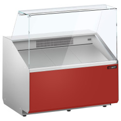 Vitrina frigorifica pentru magazin GGM Gastro KTJI109E-R (Red) Thumb