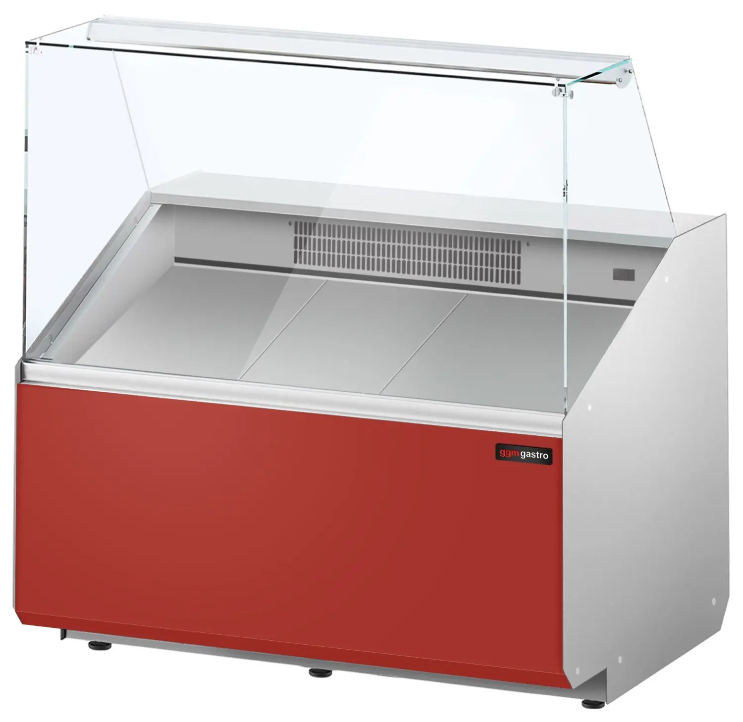 Vitrina frigorifica pentru magazin GGM Gastro KTJI109E-R (Red) - 3