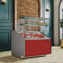 Vitrina frigorifica pentru magazin GGM Gastro KTJI109E-R (Red) Thumb