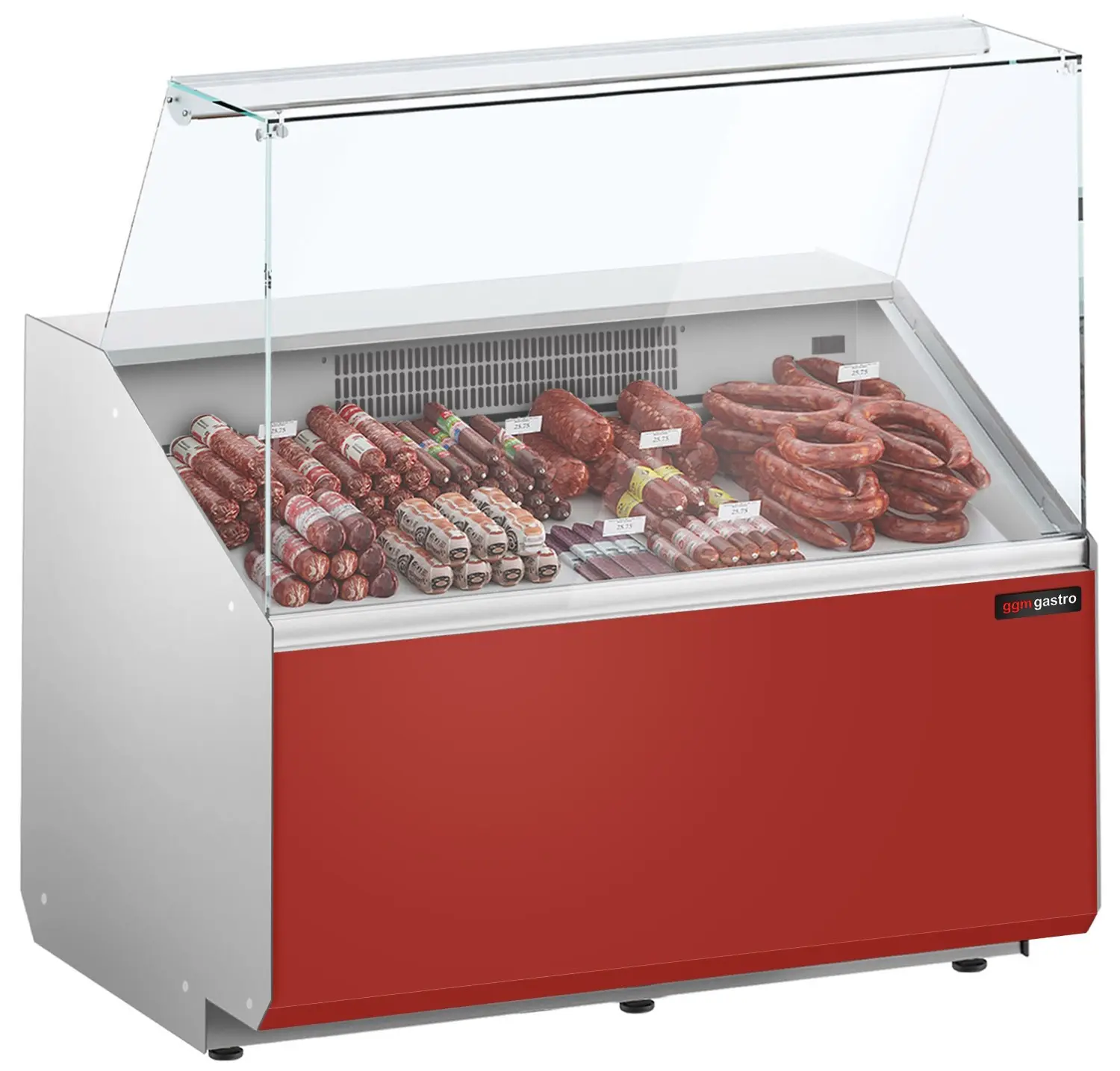 Vitrina frigorifica pentru magazin GGM Gastro KTJI109E-R (Red)