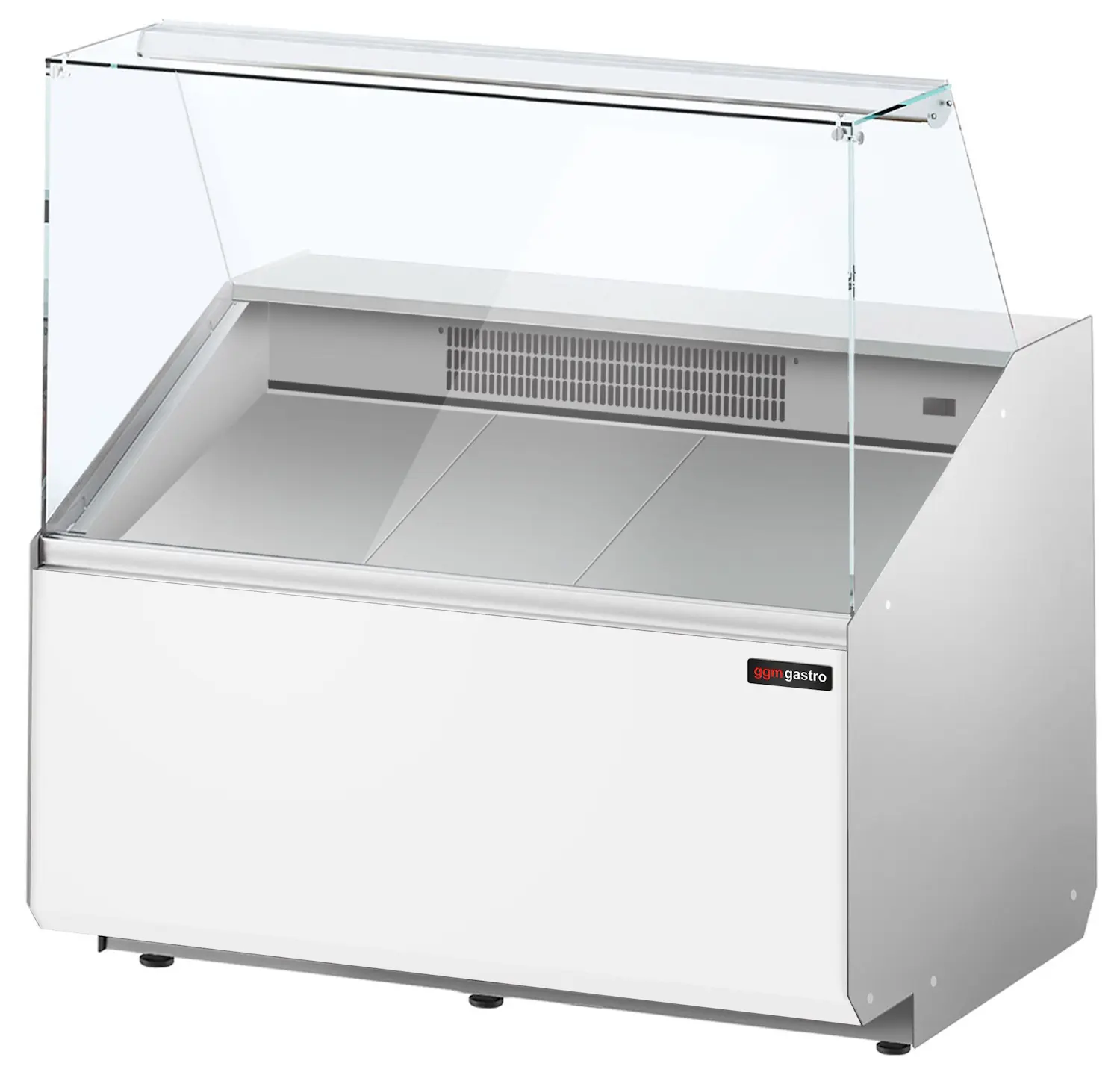 Vitrina frigorifica pentru magazin GGM Gastro KTJI109E-W (White) - 3