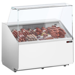 Холодильная витрина для магазина GGM Gastro KTJI109E-W (White)