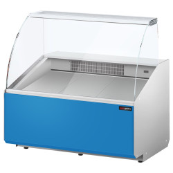 Vitrina frigorifica pentru magazin GGM Gastro KTJI109G-B (Blue) Thumb