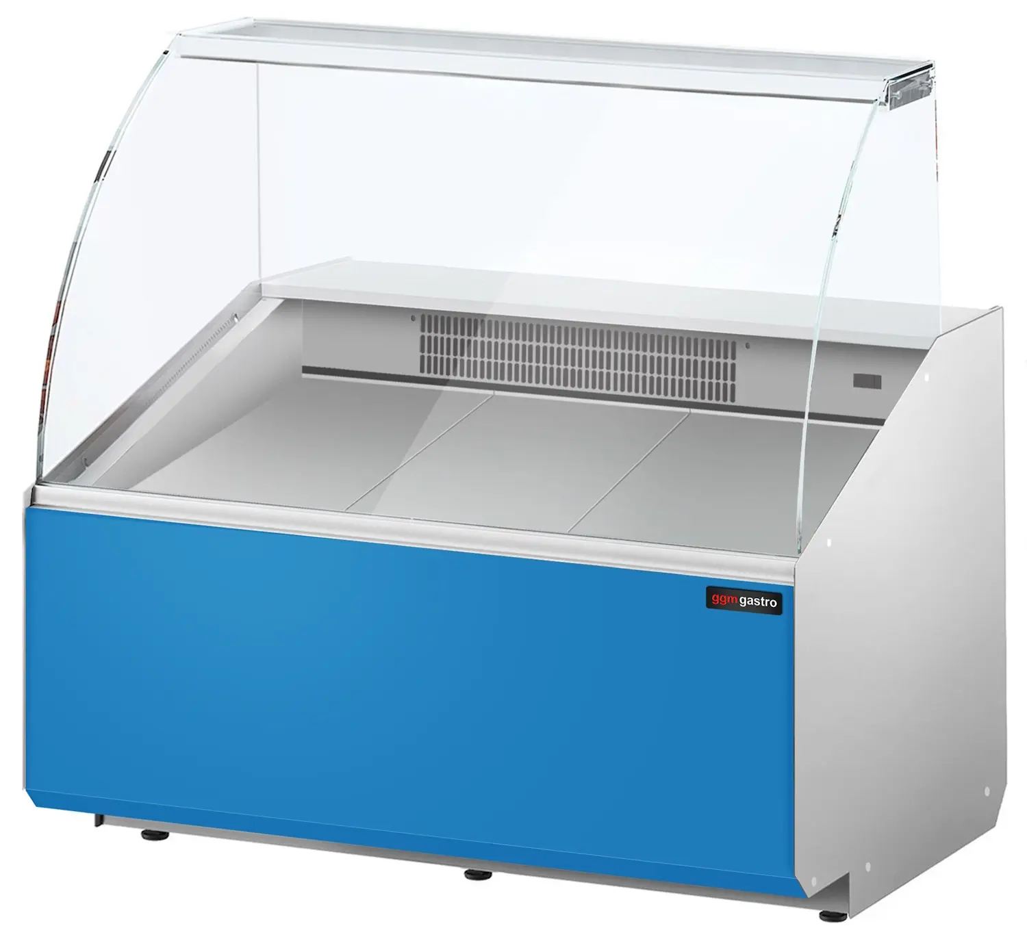Vitrina frigorifica pentru magazin GGM Gastro KTJI109G-B (Blue) - 3