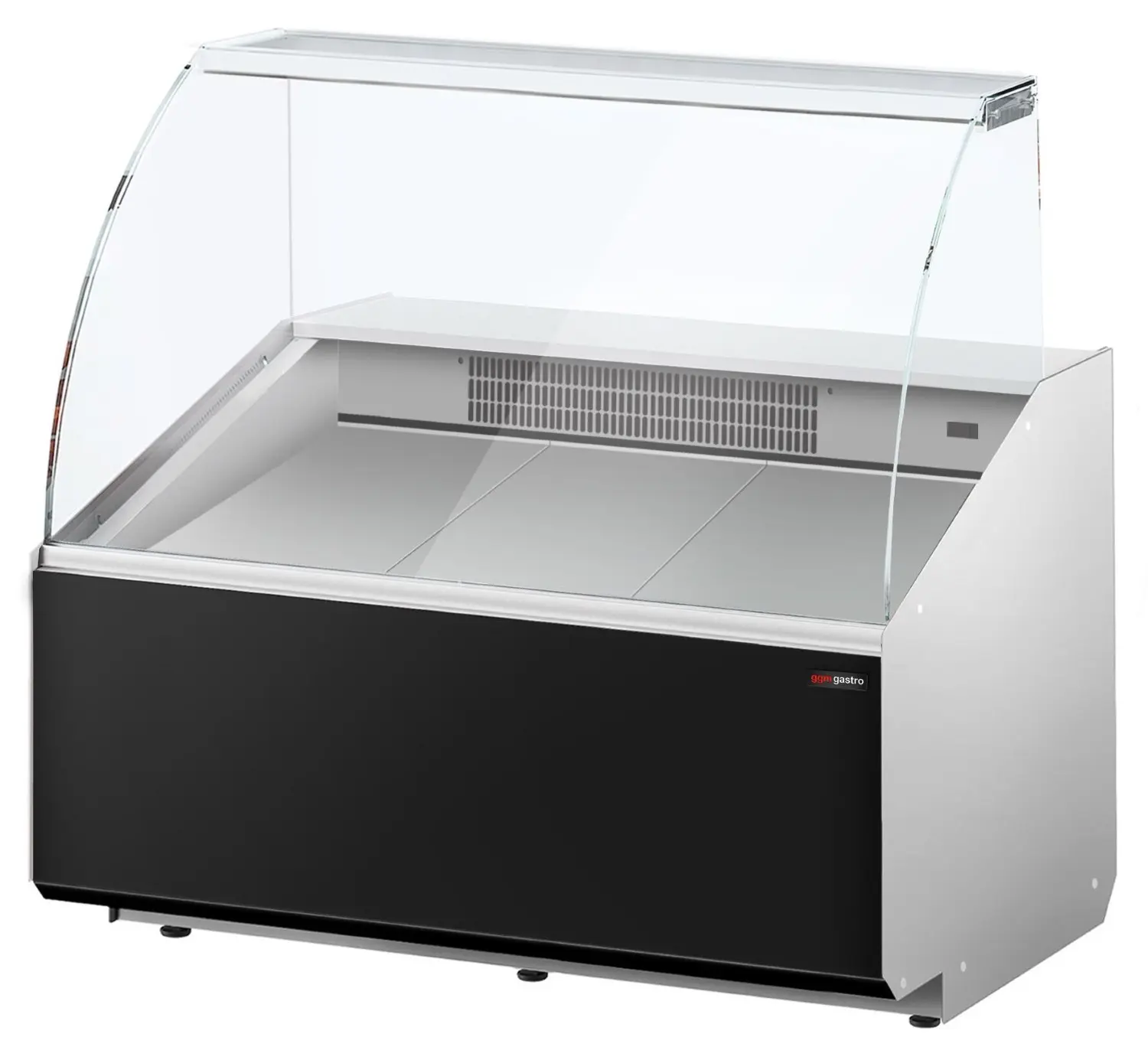 Vitrina frigorifica pentru magazin GGM Gastro KTJI109G (Black) - 3