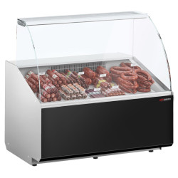 Vitrina frigorifica pentru magazin GGM Gastro KTJI109G (Black)