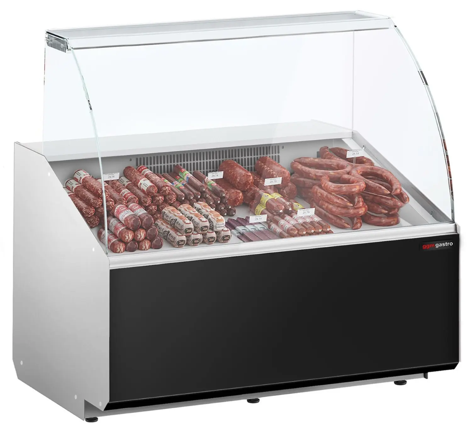 Vitrina frigorifica pentru magazin GGM Gastro KTJI109G (Black)