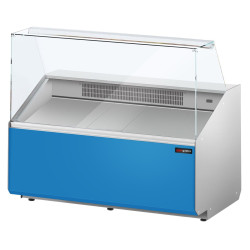 Холодильная витрина для магазина GGM Gastro KTJI129E-B (Blue) Thumb