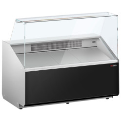 Vitrina frigorifica pentru magazin GGM Gastro KTJI129E (Black) Thumb