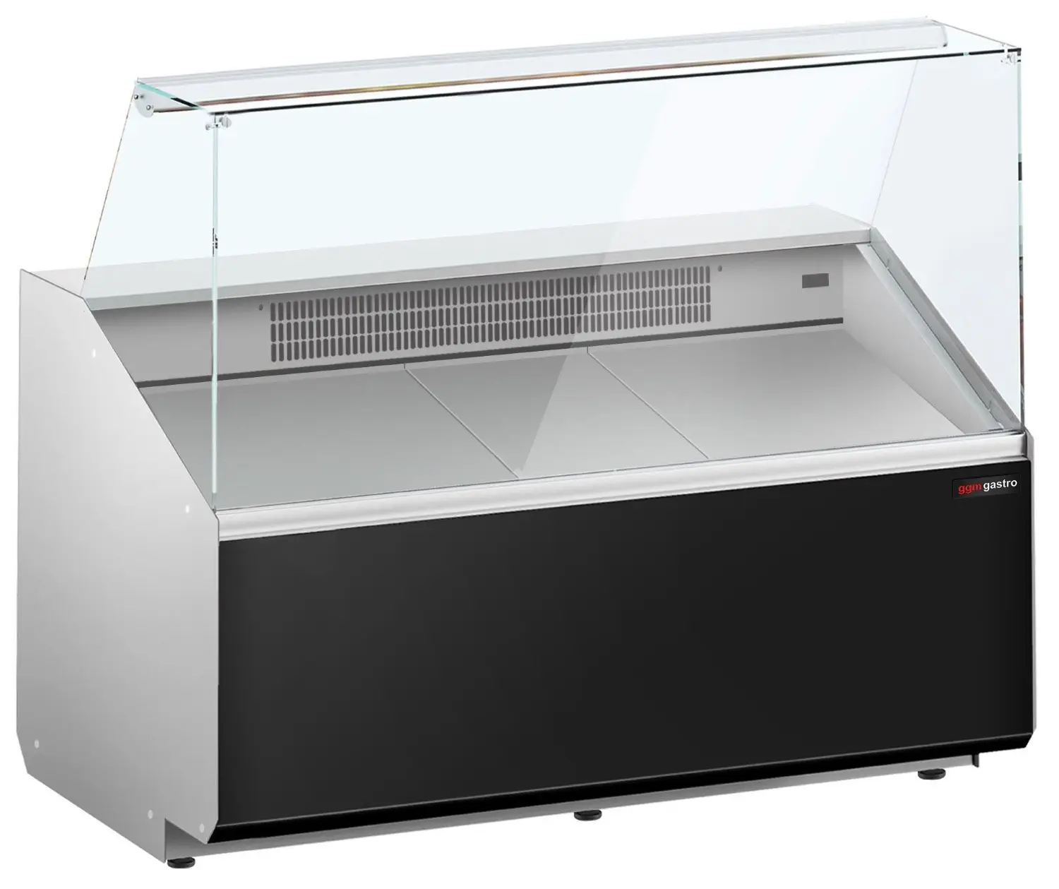 Vitrina frigorifica pentru magazin GGM Gastro KTJI129E (Black) - 2