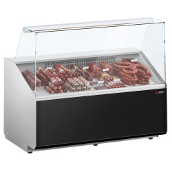 Vitrina frigorifica pentru magazin GGM Gastro KTJI129E (Black)