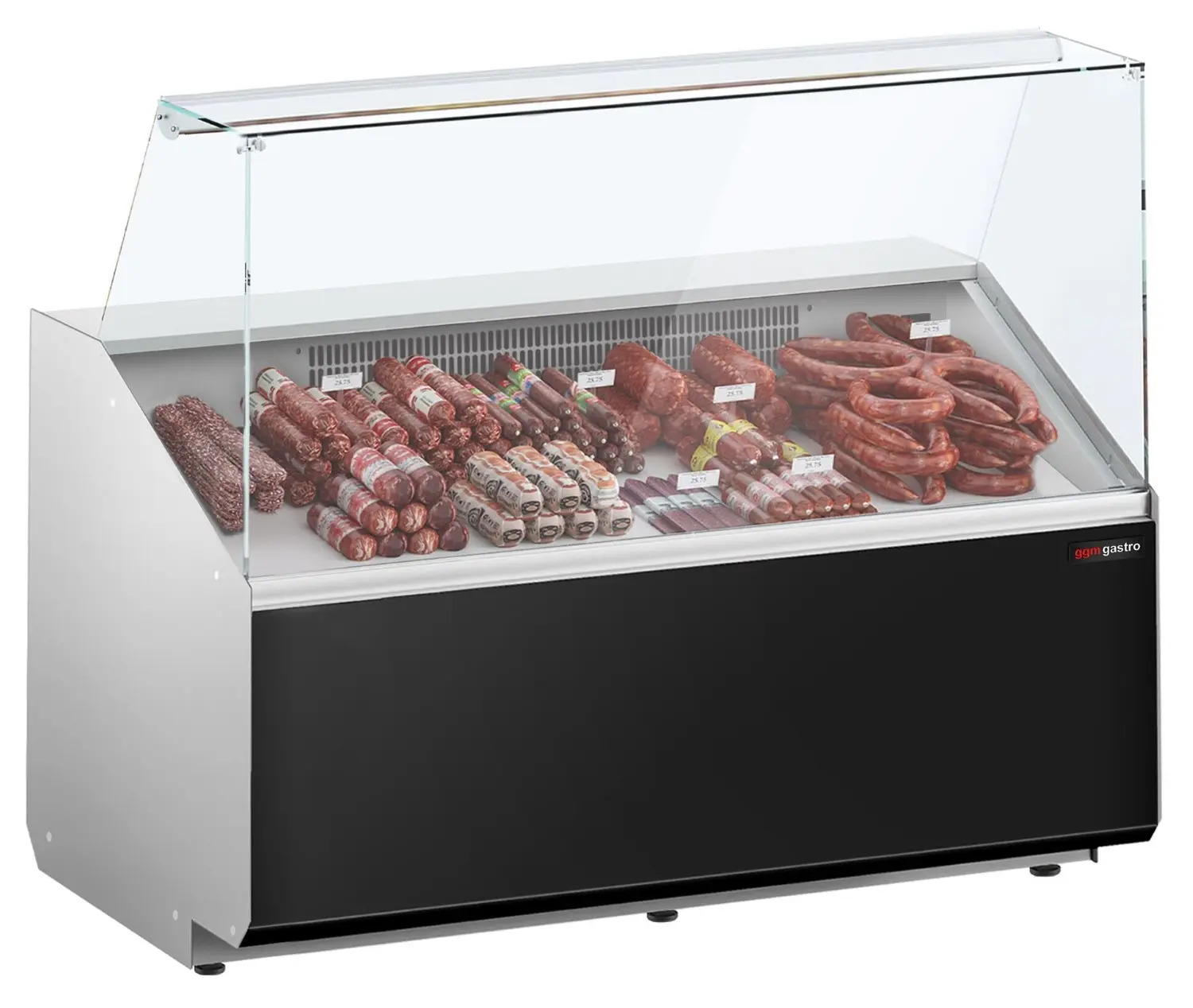 Vitrina frigorifica pentru magazin GGM Gastro KTJI129E (Black)