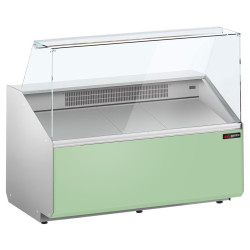 Vitrina frigorifica pentru magazin GGM Gastro KTJI129E-G (Green) Thumb