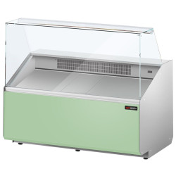 Vitrina frigorifica pentru magazin GGM Gastro KTJI129E-G (Green) Thumb