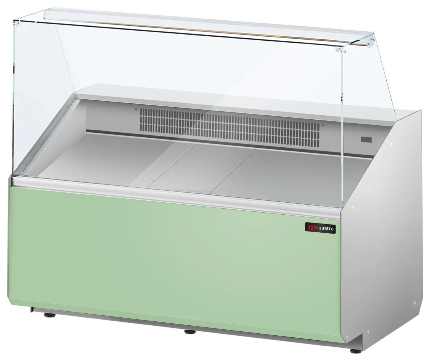 Vitrina frigorifica pentru magazin GGM Gastro KTJI129E-G (Green) - 3
