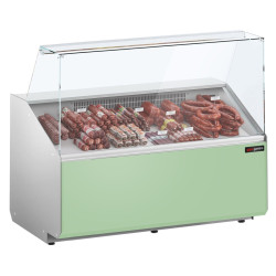Vitrina frigorifica pentru magazin GGM Gastro KTJI129E-G (Green)