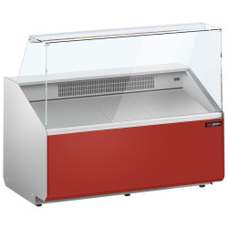 Vitrina frigorifica pentru magazin GGM Gastro KTJI129E-R (Red) Thumb