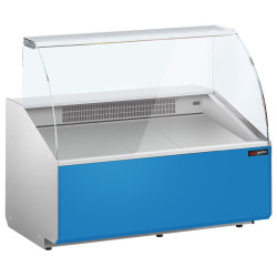 Vitrina frigorifica pentru magazin GGM Gastro KTJI129G-B (Blue) Thumb