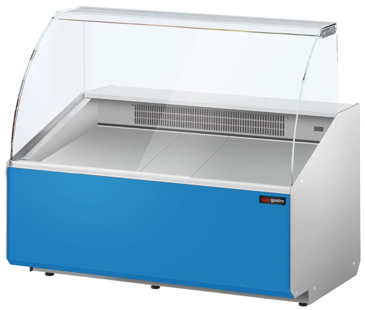 Vitrina frigorifica pentru magazin GGM Gastro KTJI129G-B (Blue) - 3