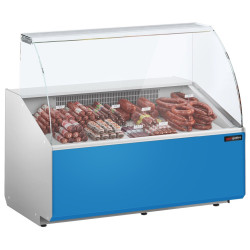Vitrina frigorifica pentru magazin GGM Gastro KTJI129G-B (Blue)