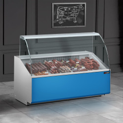 Vitrina frigorifica pentru magazin GGM Gastro KTJI129G-B (Blue) Thumb