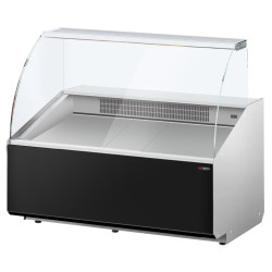 Vitrina frigorifica pentru magazin GGM Gastro KTJI129G (Black) Thumb