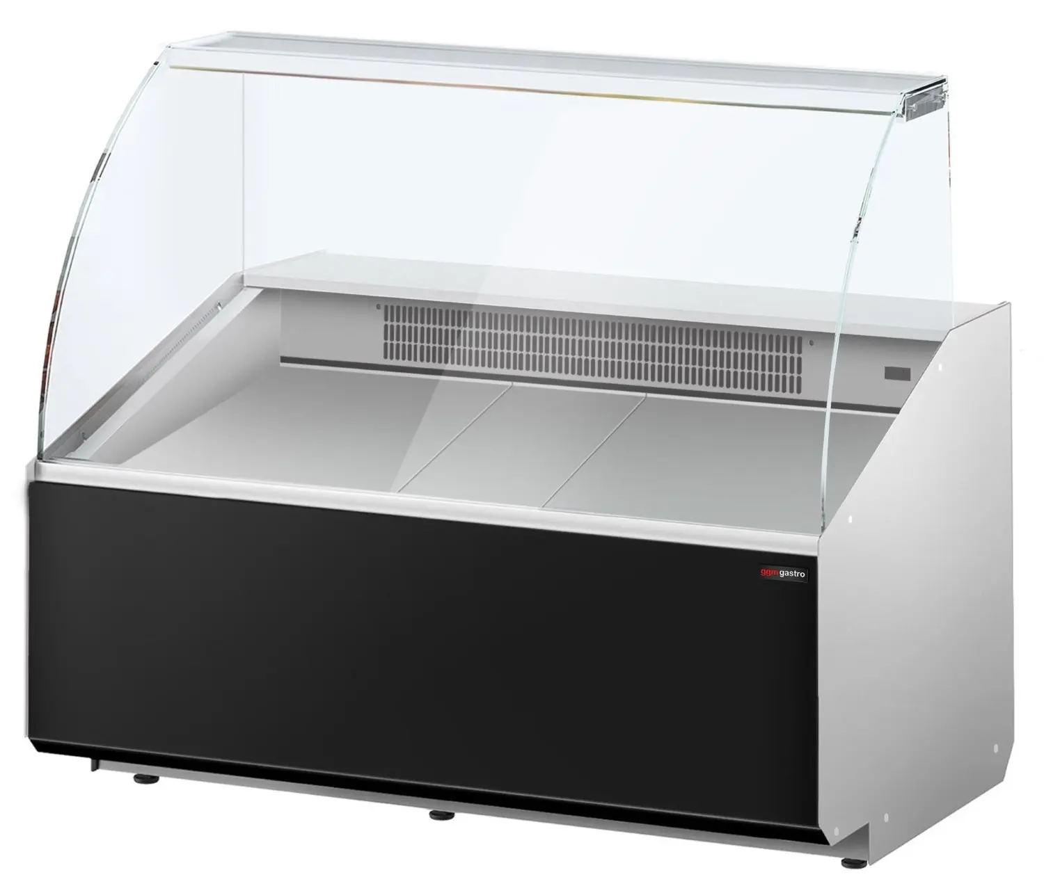 Vitrina frigorifica pentru magazin GGM Gastro KTJI129G (Black) - 3