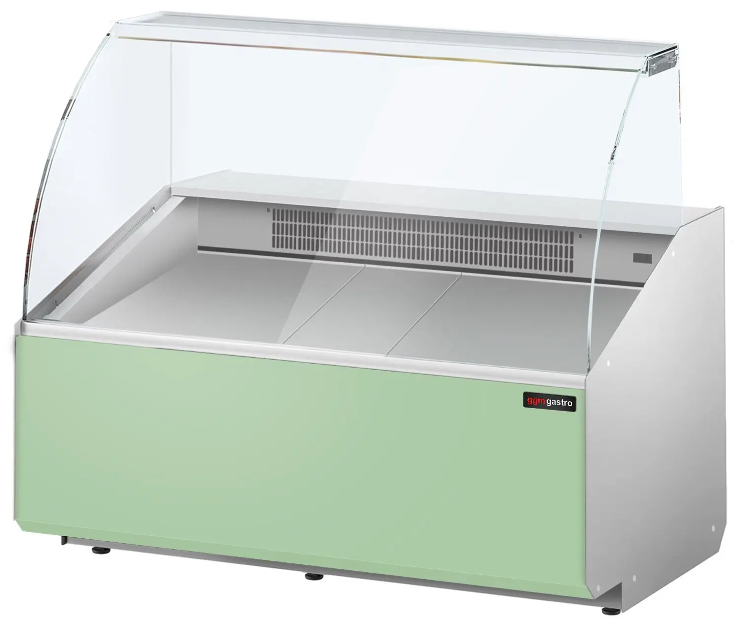 Vitrina frigorifica pentru magazin GGM Gastro KTJI129G-G (Green) - 3
