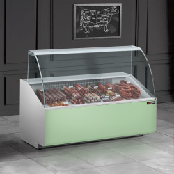 Vitrina frigorifica pentru magazin GGM Gastro KTJI129G-G (Green) Thumb