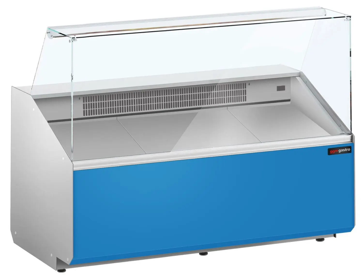 Vitrina frigorifica pentru magazin GGM Gastro KTJI159E-B (Blue) - 2