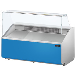 Vitrina frigorifica pentru magazin GGM Gastro KTJI159E-B (Blue) Thumb