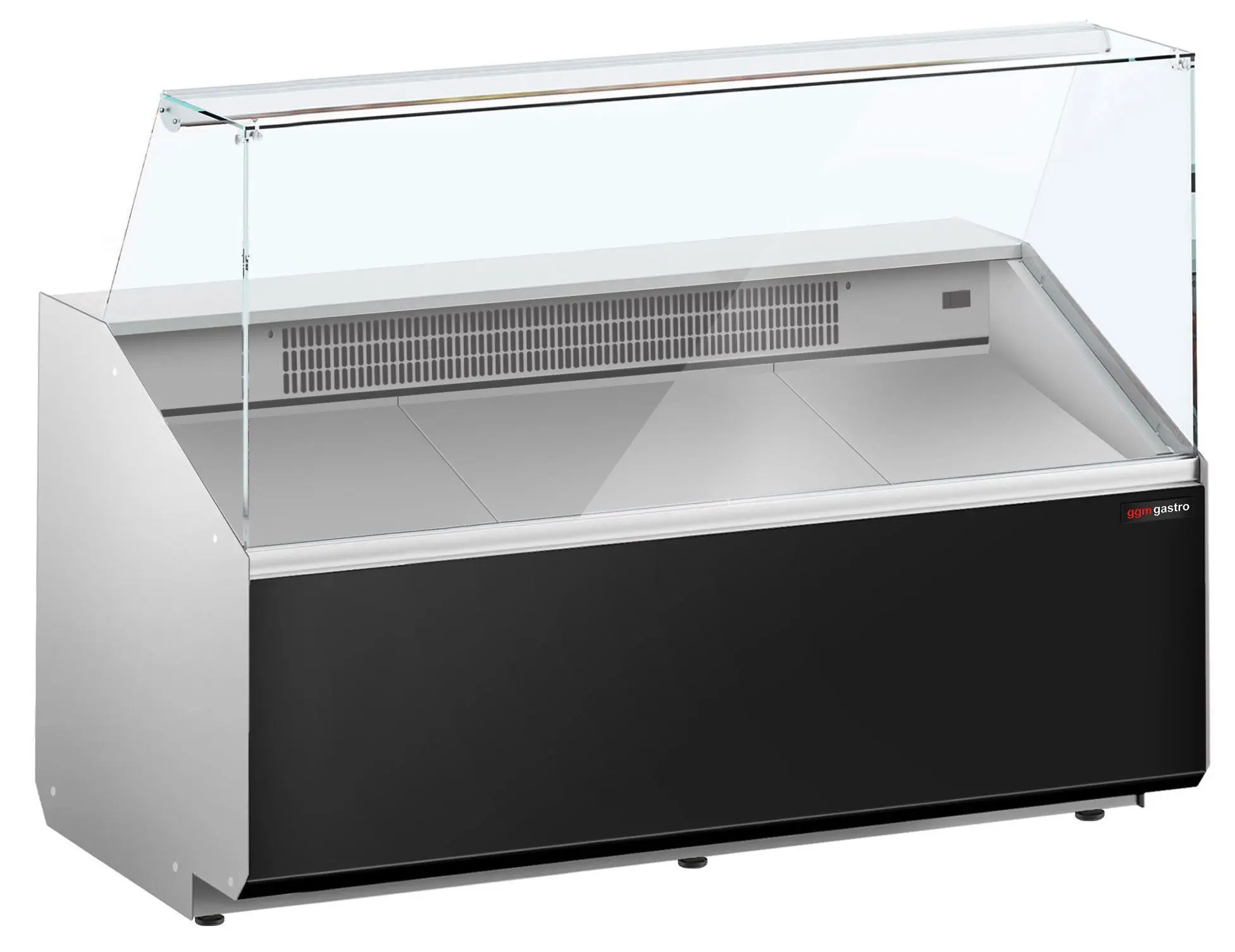 Vitrina frigorifica pentru magazin GGM Gastro KTJI159E (Black) - 2
